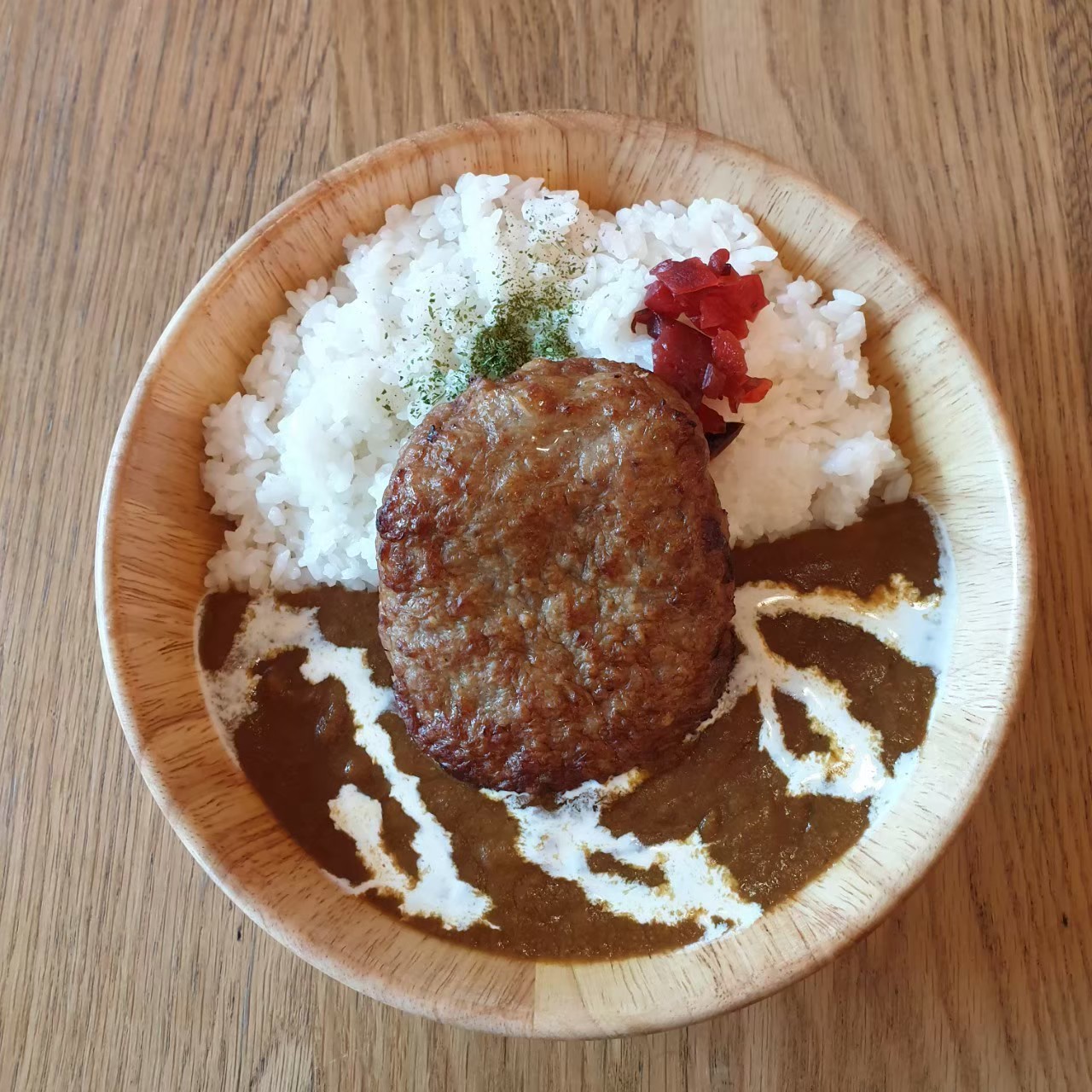 ハンバーグカレー