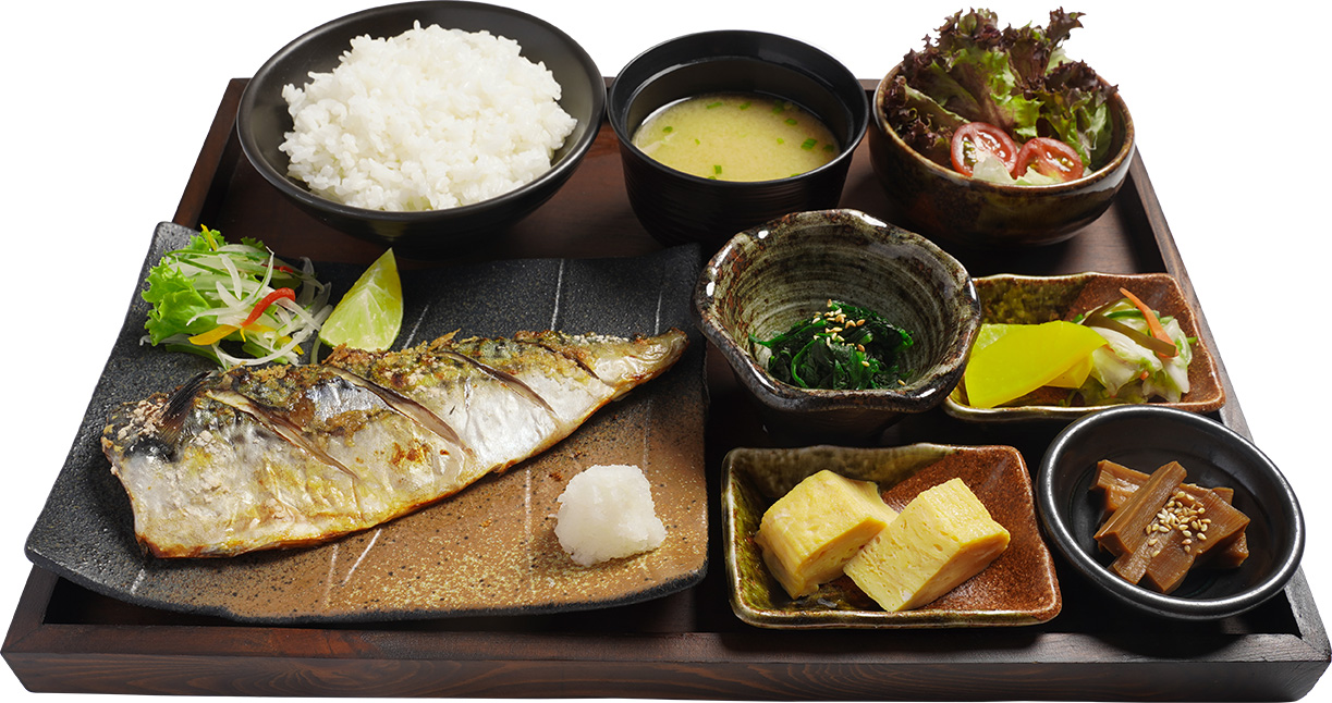 塩さば定食
