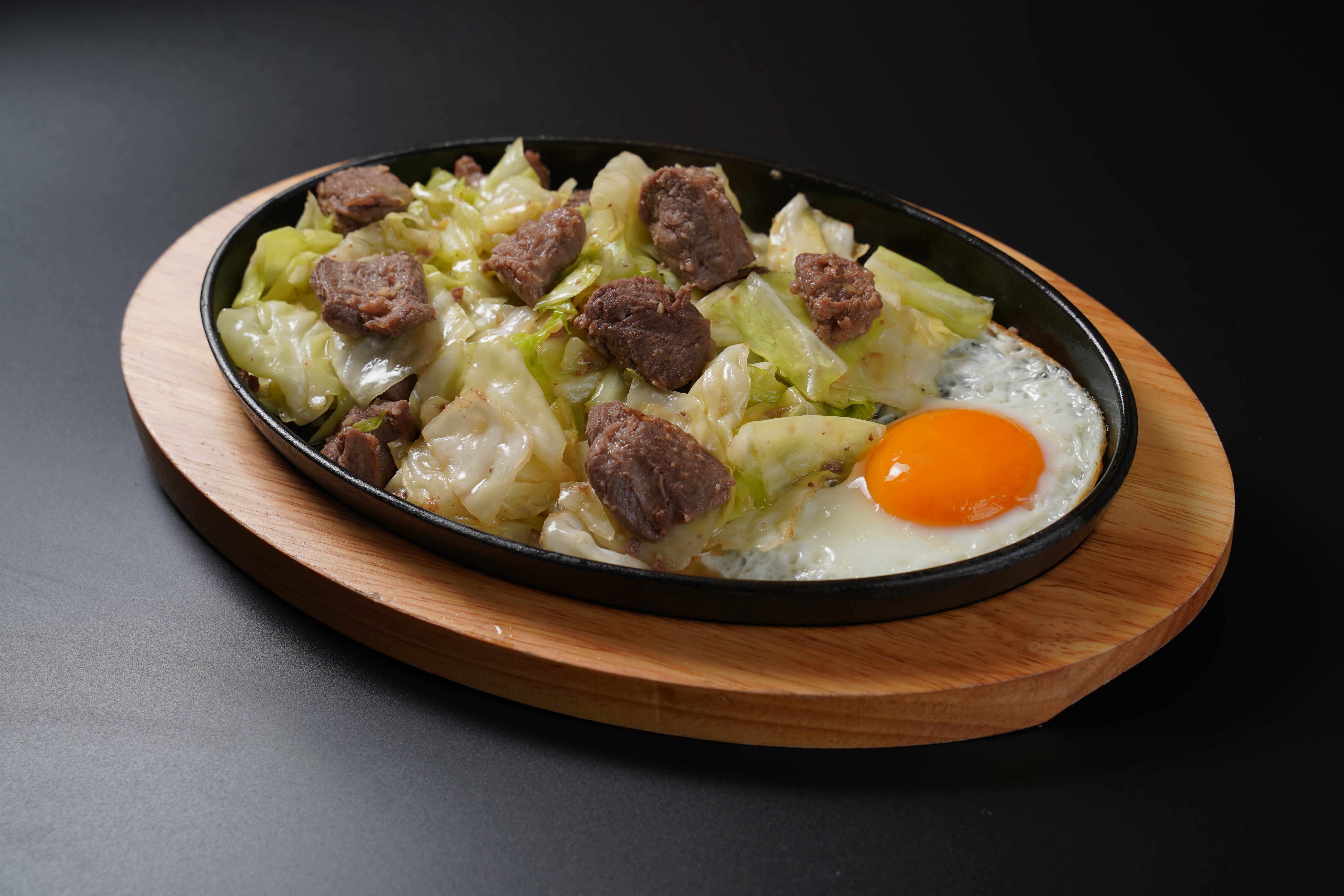 玉子スタミナ鉄板