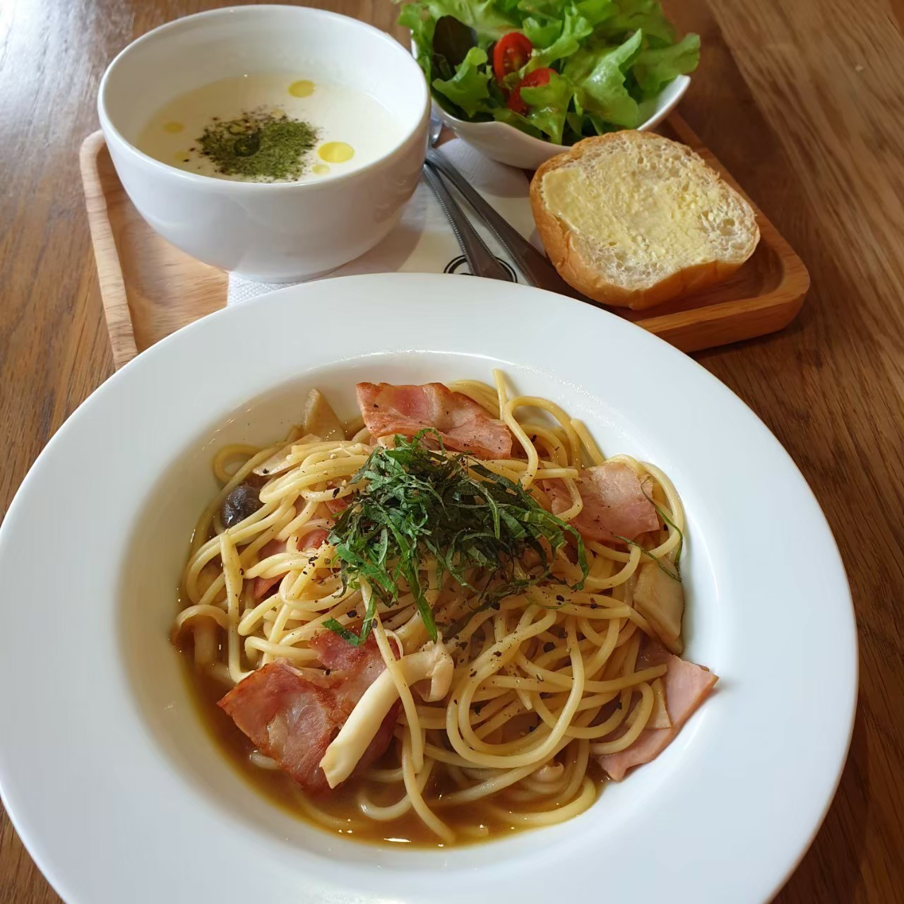 和風パスタ